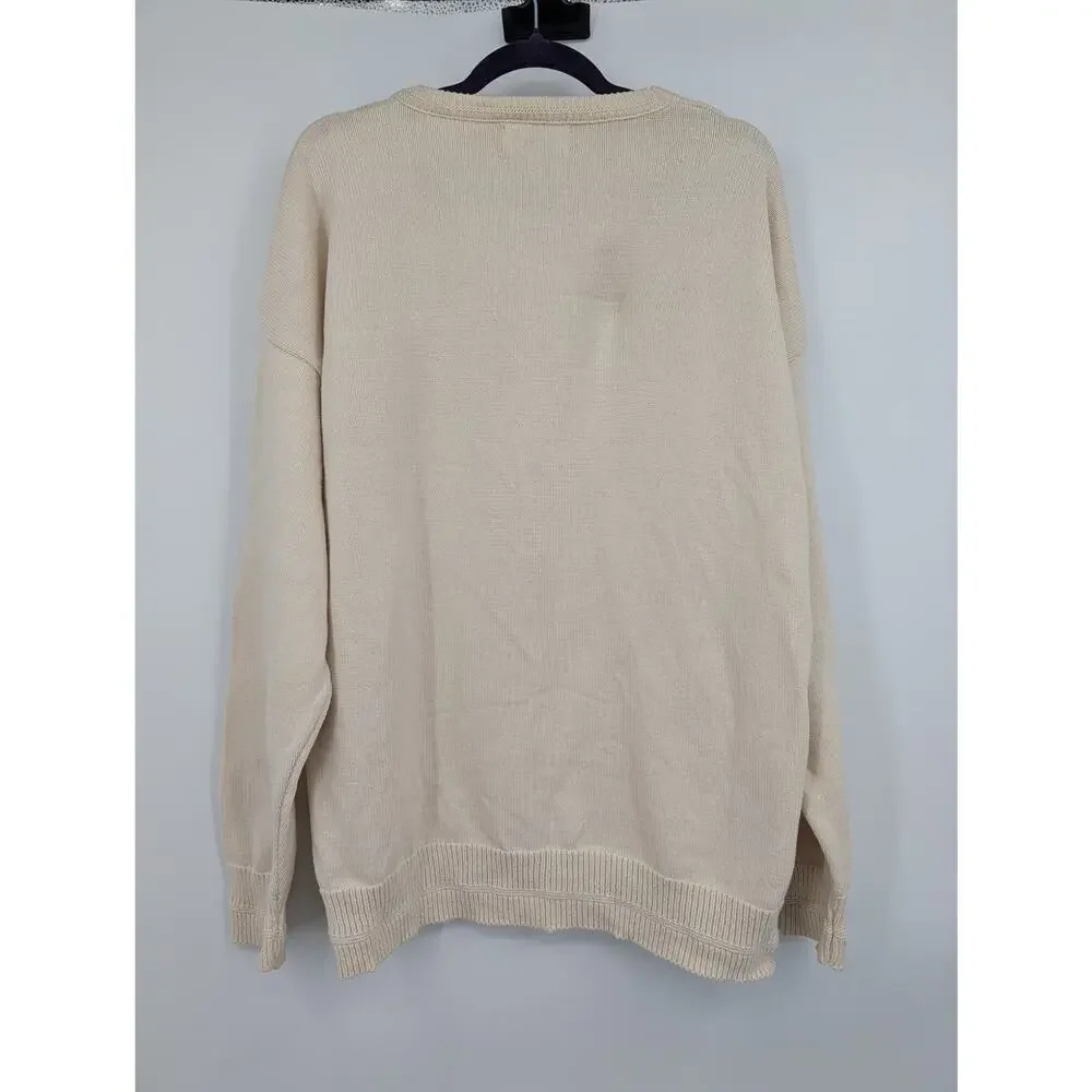 Brimwick Made in the USA Men's Large Cream 